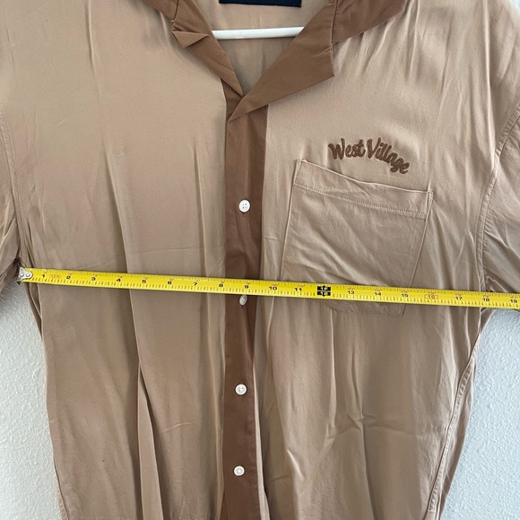 Abercrombie & Fitch Short Sleeve Button Down - Mens M- Great shirt/material! - Picture 4 of 5